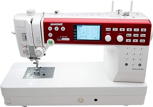 Start stop button Janome 6650